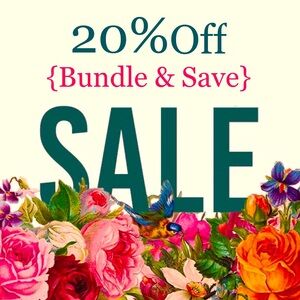 🛍 20% OFF {BUNDLE & SAVE} SALE!! 🛍